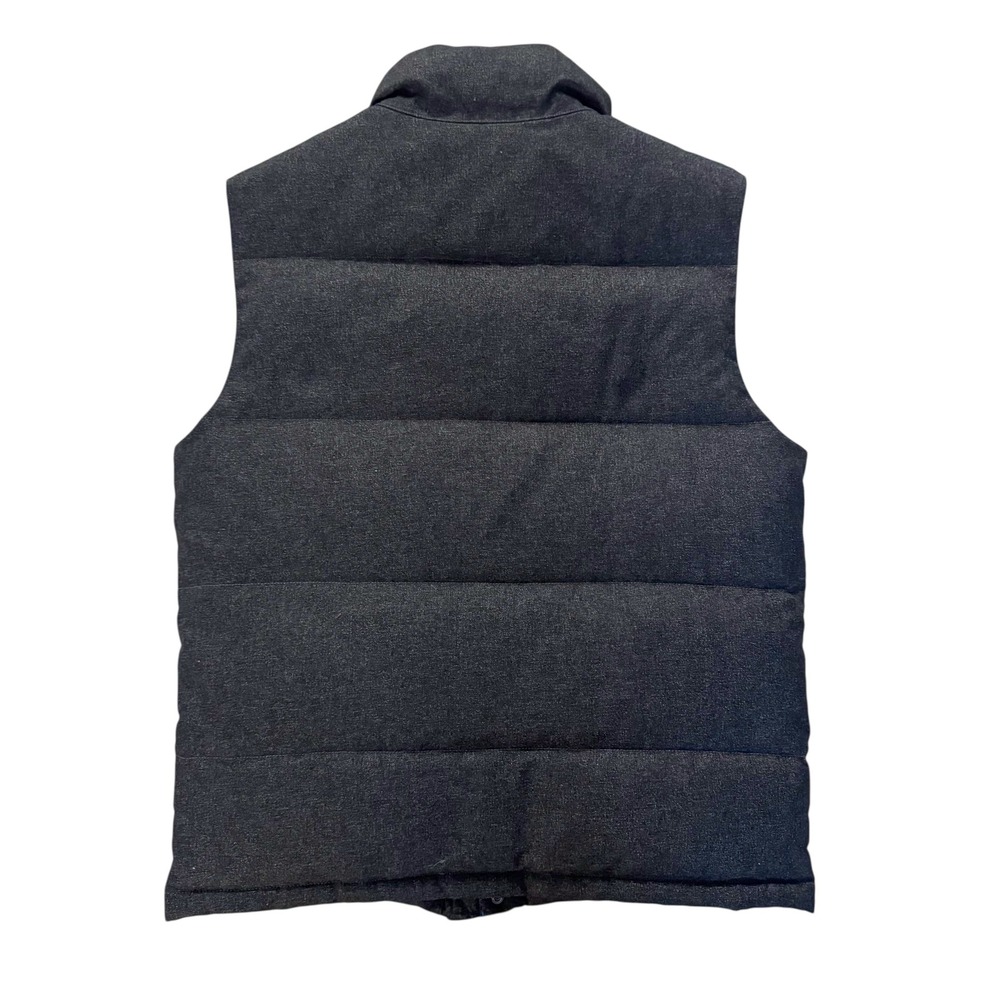 The North Face Puffer Vest Goose Down Men's M Medium Grey zipper gorpcore winter - Picture 10 of 12